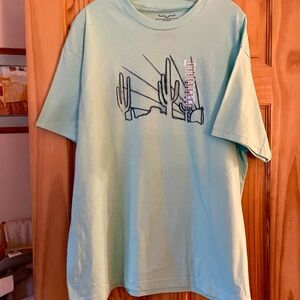 Kimes Ranch Mint Green Cactus Tee